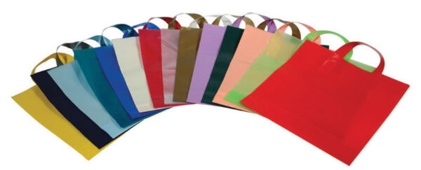 χρωματιστές πλαστικές σακουλες