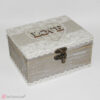 Ξύλινο κουτί Love 15*12*8cm