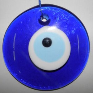 Μπλε γυάλινο μάτι 10cm