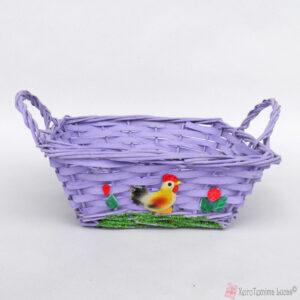 Λιλά τετράγωνο πανεράκι