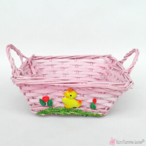 Ροζ τετράγωνο πανεράκι