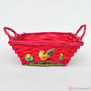 Κόκκινο τετράγωνο πανεράκι