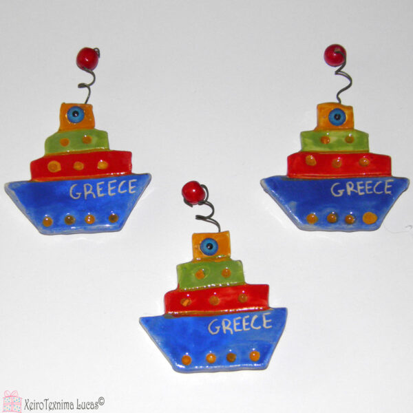greek summer magnets