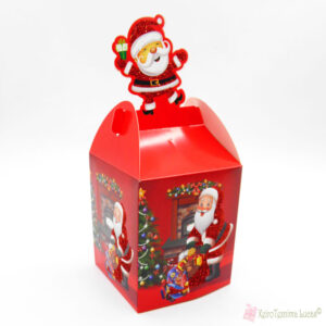Χριστουγεννιάτικο κουτί Άγιος Βασίλης με δώρα