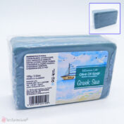 Γαλάζιο σαπούνι ελαιολάδου με άρωμα Greek Sea