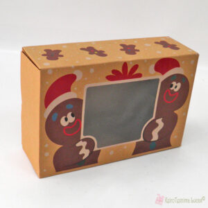 Χάρτινο χριστουγεννιάτικο κουτί με Μπισκοτούλη