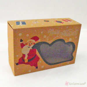 Χάρτινο χριστουγεννιάτικο κουτί με Άγιο Βασίλη