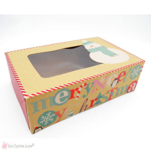 Χάρτινο χριστουγεννιάτικο κουτί