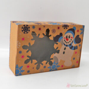 Χάρτινο χριστουγεννιάτικο κουτί με Χιονάνθρωπο