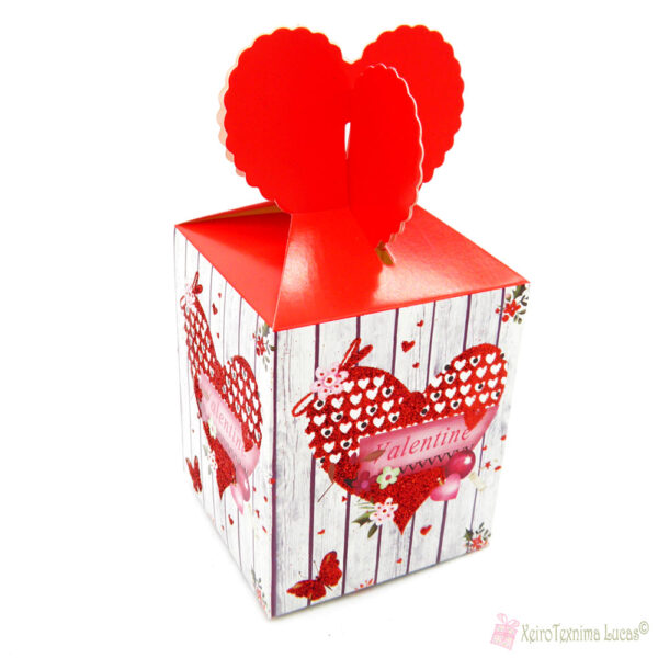 Χάρτινο πτυσσόμενο κουτί Valentine
