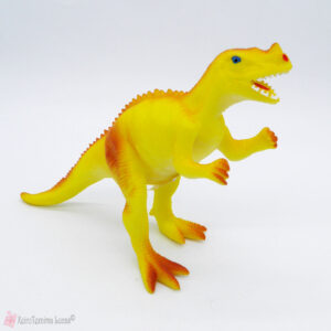 Παιχνίδι δεινόσαυρος σε κίτρινο χρώμα