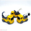 Κίτρινο φορτηγάκι παιδικό παιχνίδι με κίνηση