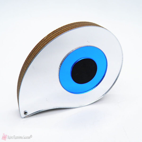 ασημί plexiglass επιτραπέζιο διακοσμητικό μάτι