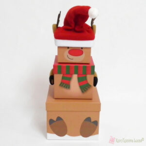 Χριστουγεννιάτικα κουτιά με ελαφάκι