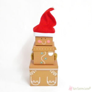 Χριστουγεννιάτικα κουτιά με χιονάνθρωπος