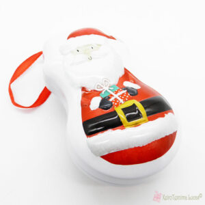 Μικρό μεταλλικό χριστουγεννιάτικο κουτί Άγιος Βασίλης