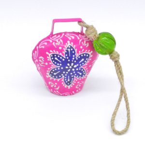 ροζ μεταλλικό κουδούνι