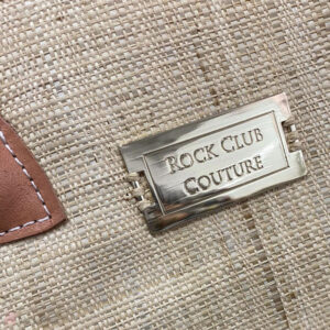 Μεγάλη γυναικεία ψάθινη τσάντα παραλίας