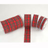 Υφασμάτινη καρό κορδέλα σε διάφορες διαστάσεις