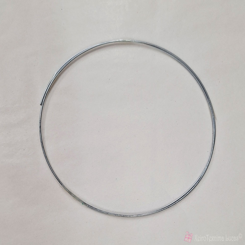 Πως μπορούμε να φτιάξουμε μόνοι μας τα στέφανα γάμου. Βάση για στέφανα, κατασκευασμένη με σύρμα