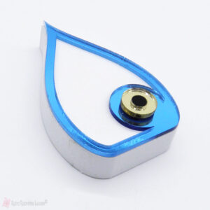 Ξύλινη σταγόνα 10cm με plexiglass μάτι