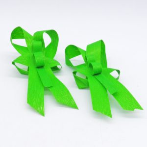 Λαχανί αυτοκόλλητα φιογκάκια με pastel κορδέλα σετ50 | XeiroTexnima Lucas