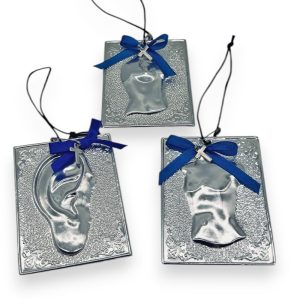 Θρησκευτικά τάματα αλουμινίου σε διάφορα σχέδια με κορδόνι και σταυρουδάκι | XeiroTexnima Lucas