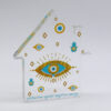 Διακοσμητικό σπίτι Plexiglass με μάτι και protection against negative energy | xeirotexnima lucas