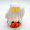 Halloween φωτιστικό μπαταρίας φαντασματάκι με κολοκύθα 7×10 cm | XeiroTexnima Lucas