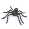 Μαύρη εύκαμπτη πλαστική αράχνη Halloween 12 cm | XeiroTexnima Lucas
